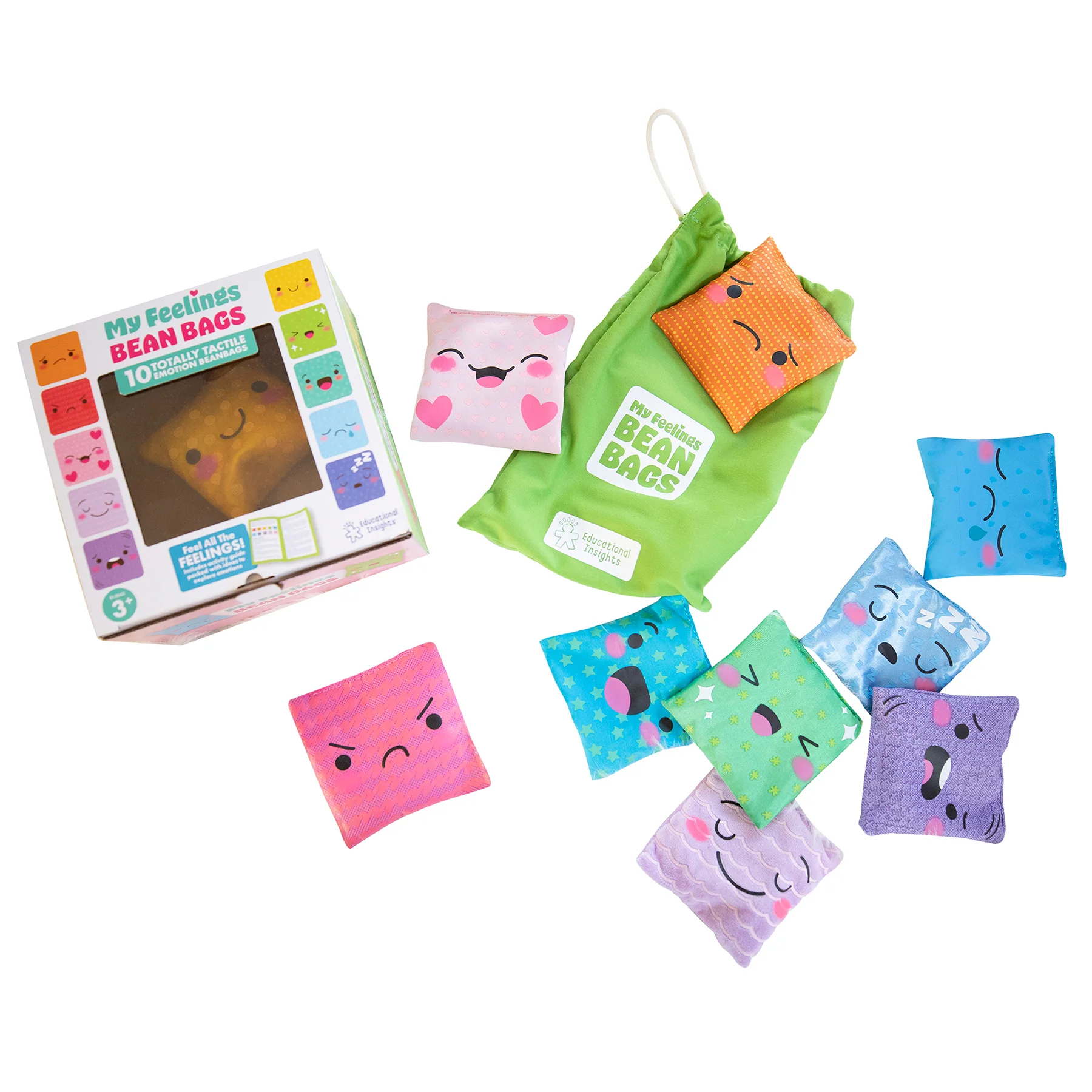 Educational Insights My Feelings Bean Bags - Emotion Exploration Set - Image 2
