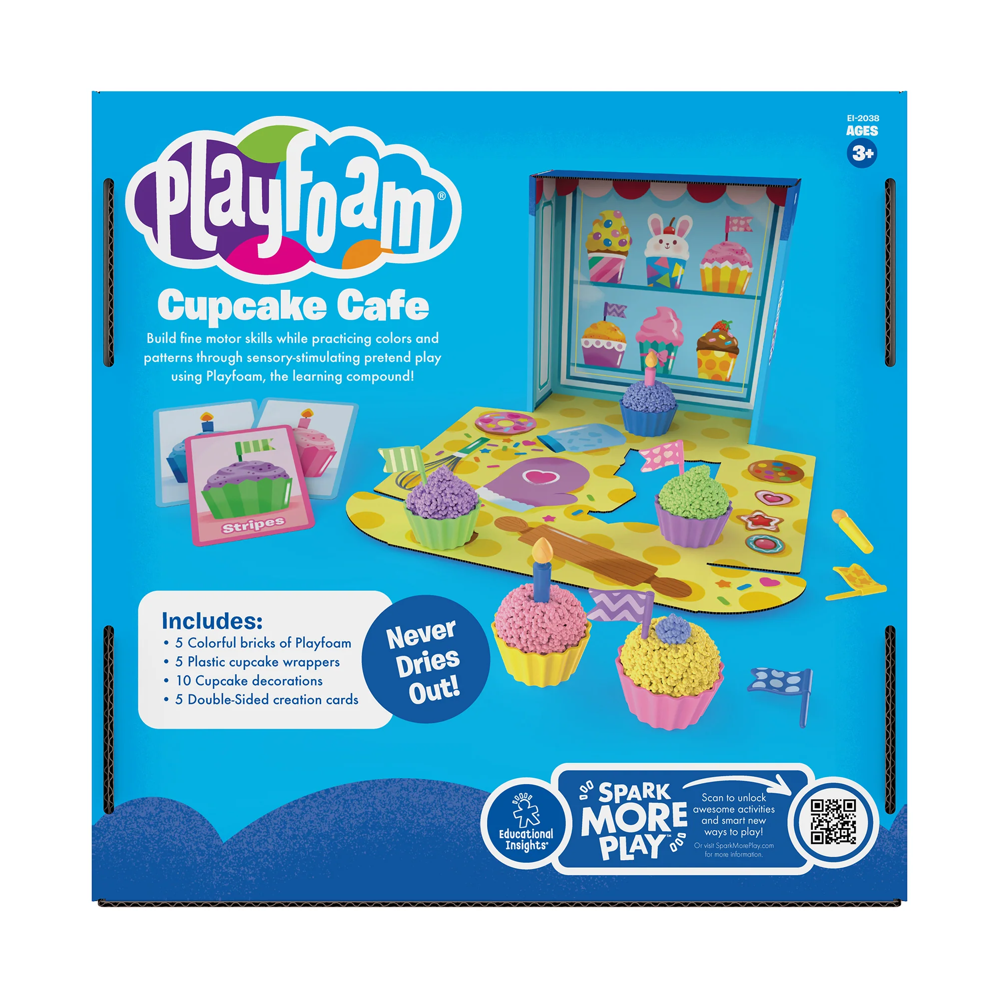 Educational Insights Playfoam® Cupcake Café - Image 4