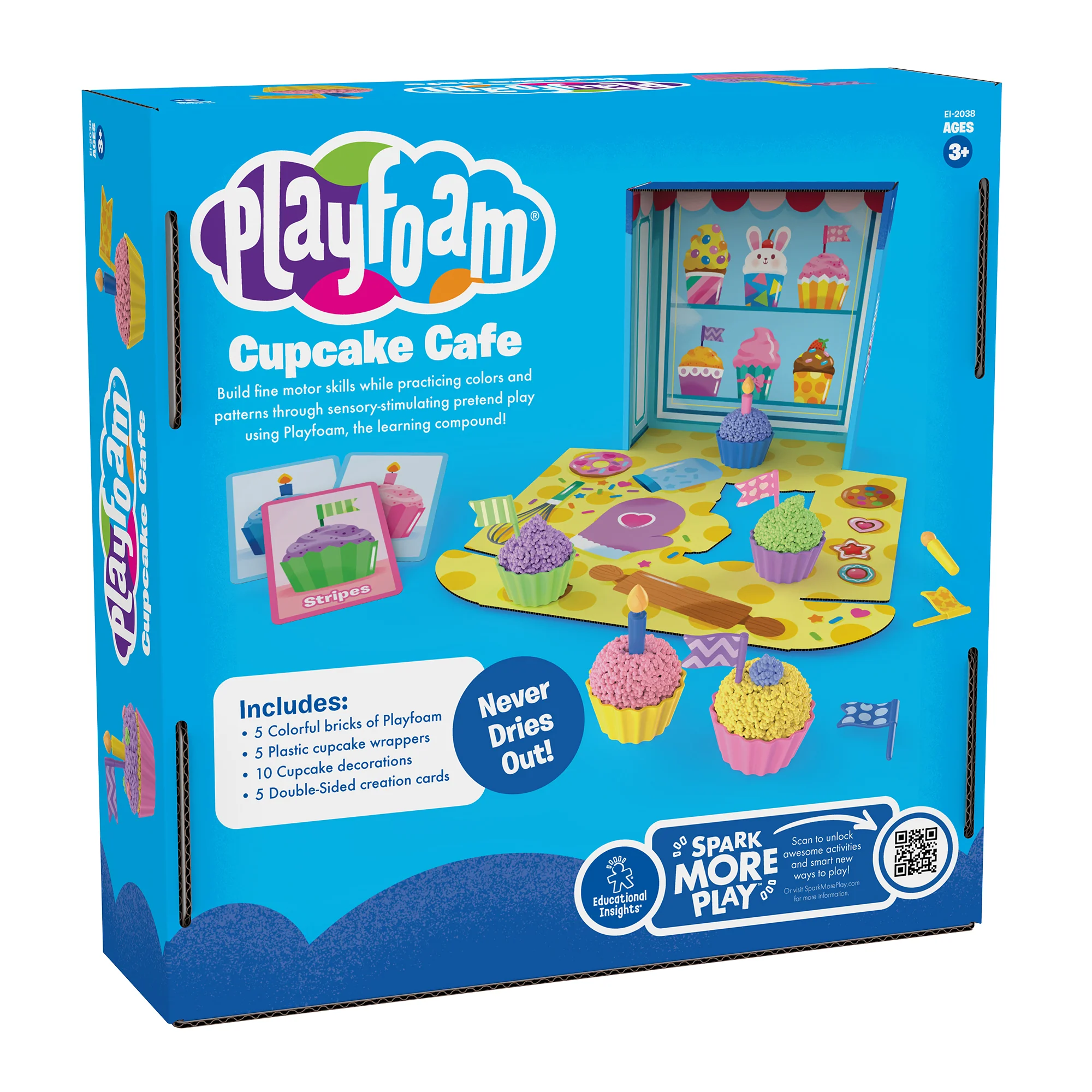 Educational Insights Playfoam® Cupcake Café - Image 5