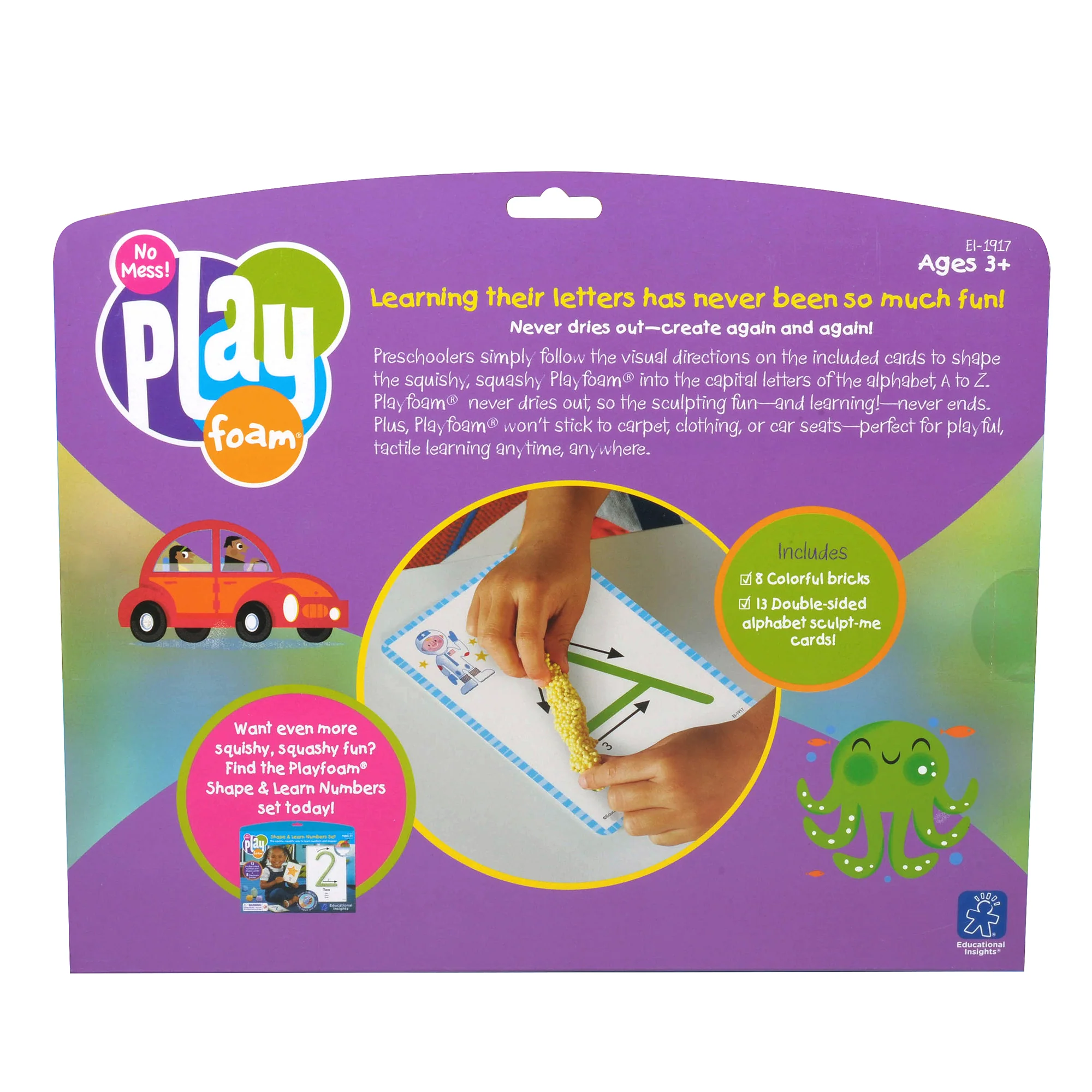 Educational Insights Playfoam® Shape & Learn Alphabet Set - Image 3