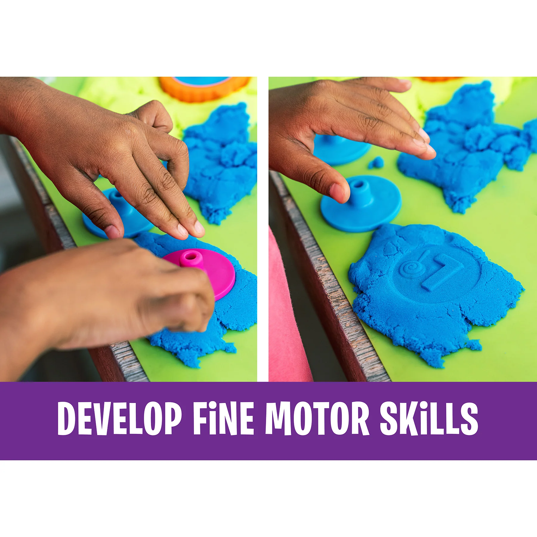 Educational Insights Playfoam Sand ABC Cookies Set - Image 4