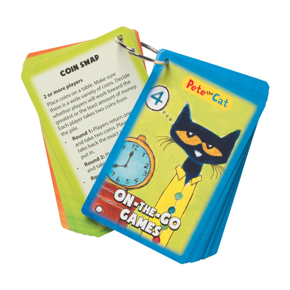 Pete the Cat On-the-Go Games Card Set by Edupress - Image 3