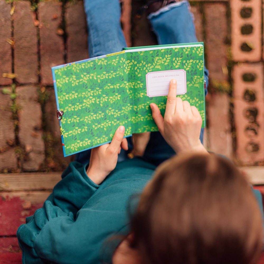 eeBoo Rainforest Animals Foiled Locking Journal - Kids Diary - Image 4