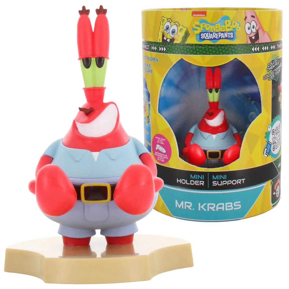 Exquisite Gaming SpongeBob Mr. Krabs Phone & Earbud Holder - Image 4