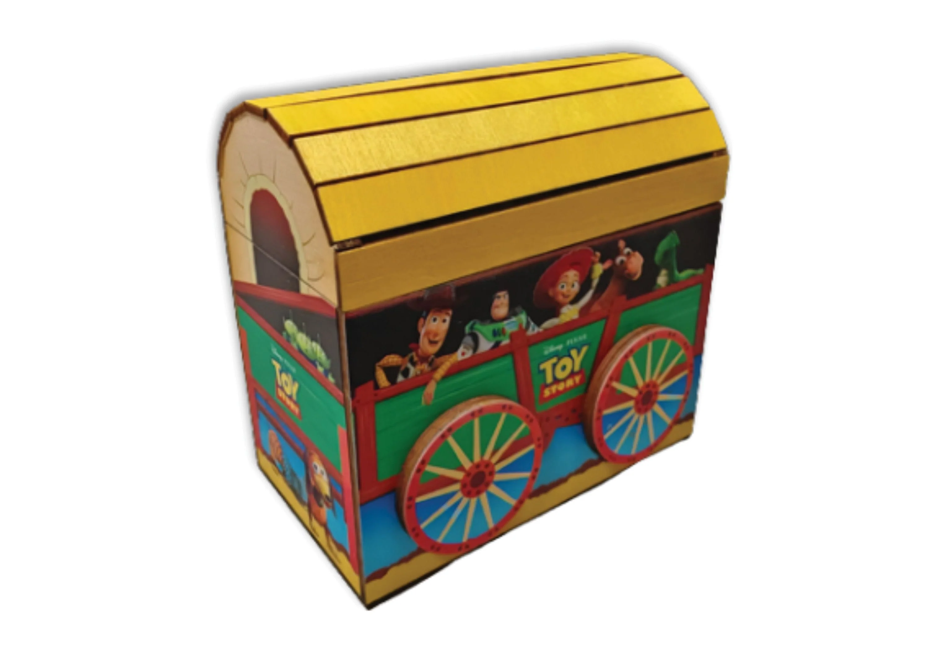 Fantasma Disney Toy Story Andy's Toy Chest Wooden Puzzle Box - Image 2