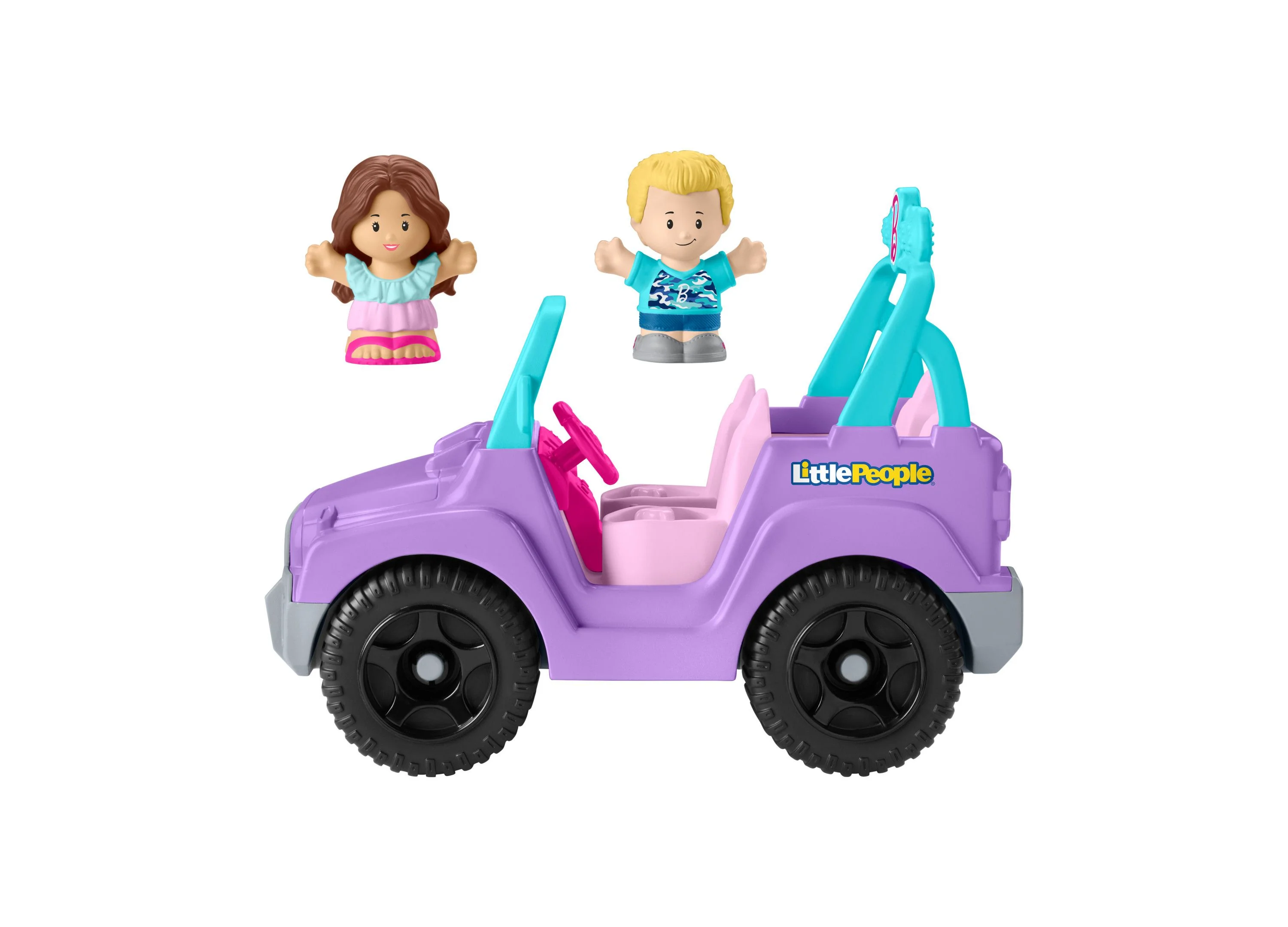 Fisher-Price Little People Barbie Beach Cruiser Playset - Multicolor - Image 4