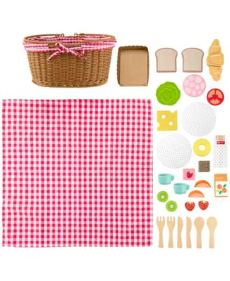 Fisher Price 31-Piece Wooden Picnic Play Set - Image 2