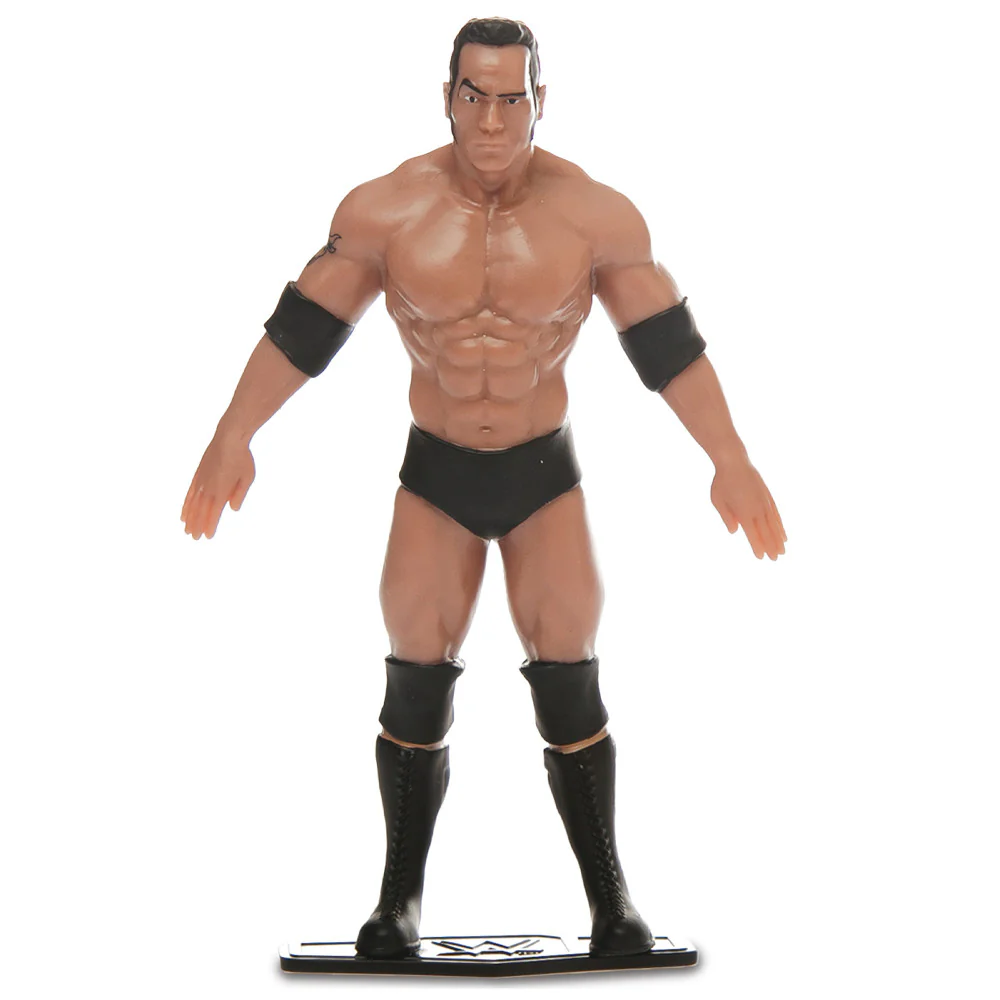 FleXfigs WWE Legends Articulated Action Figures - The Rock & Stone Cold Steve Austin Pack - Image 3