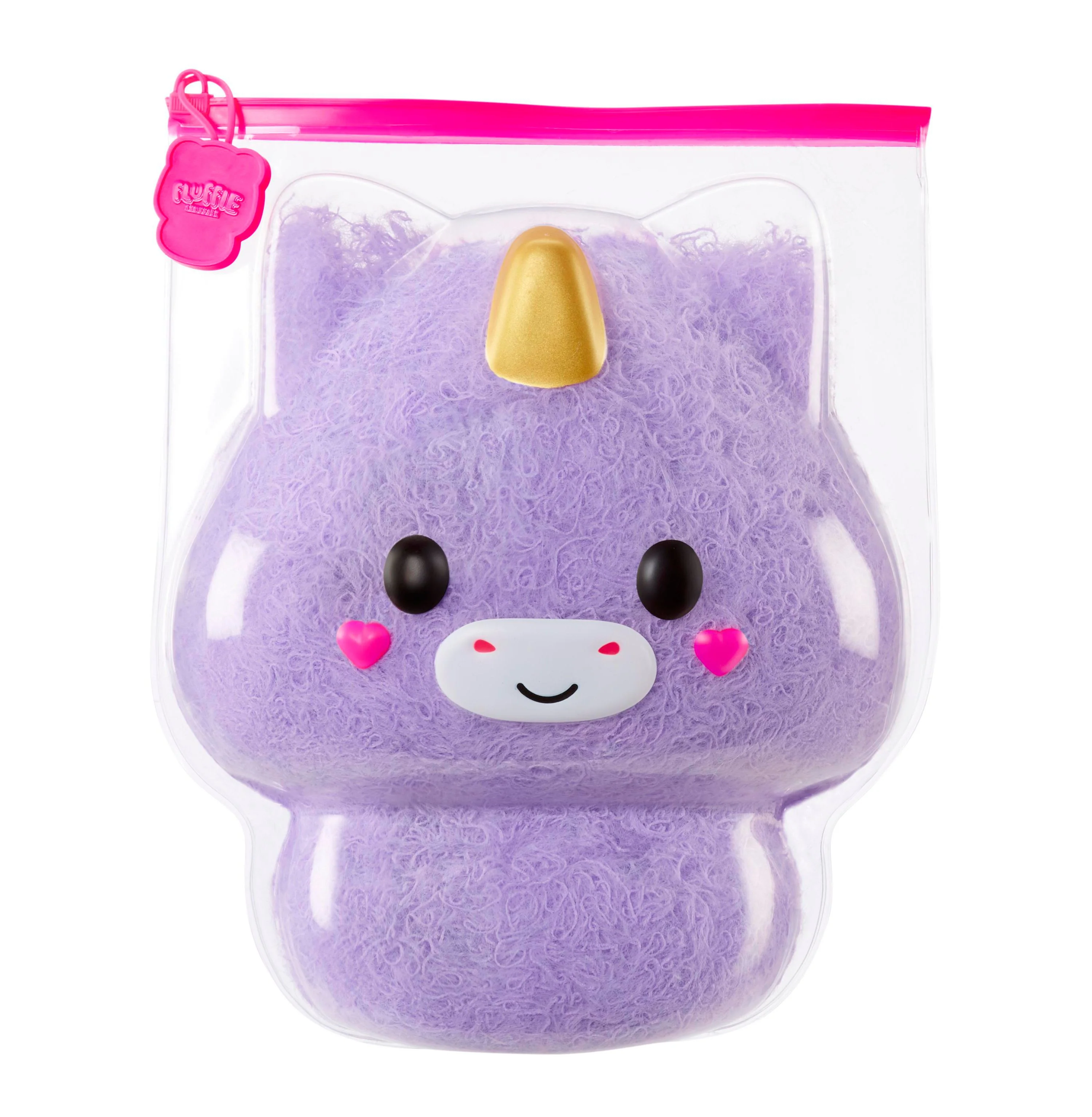 Fluffie Stuffiez 12 inch Interactive Unicorn Plush - Purple - Image 2