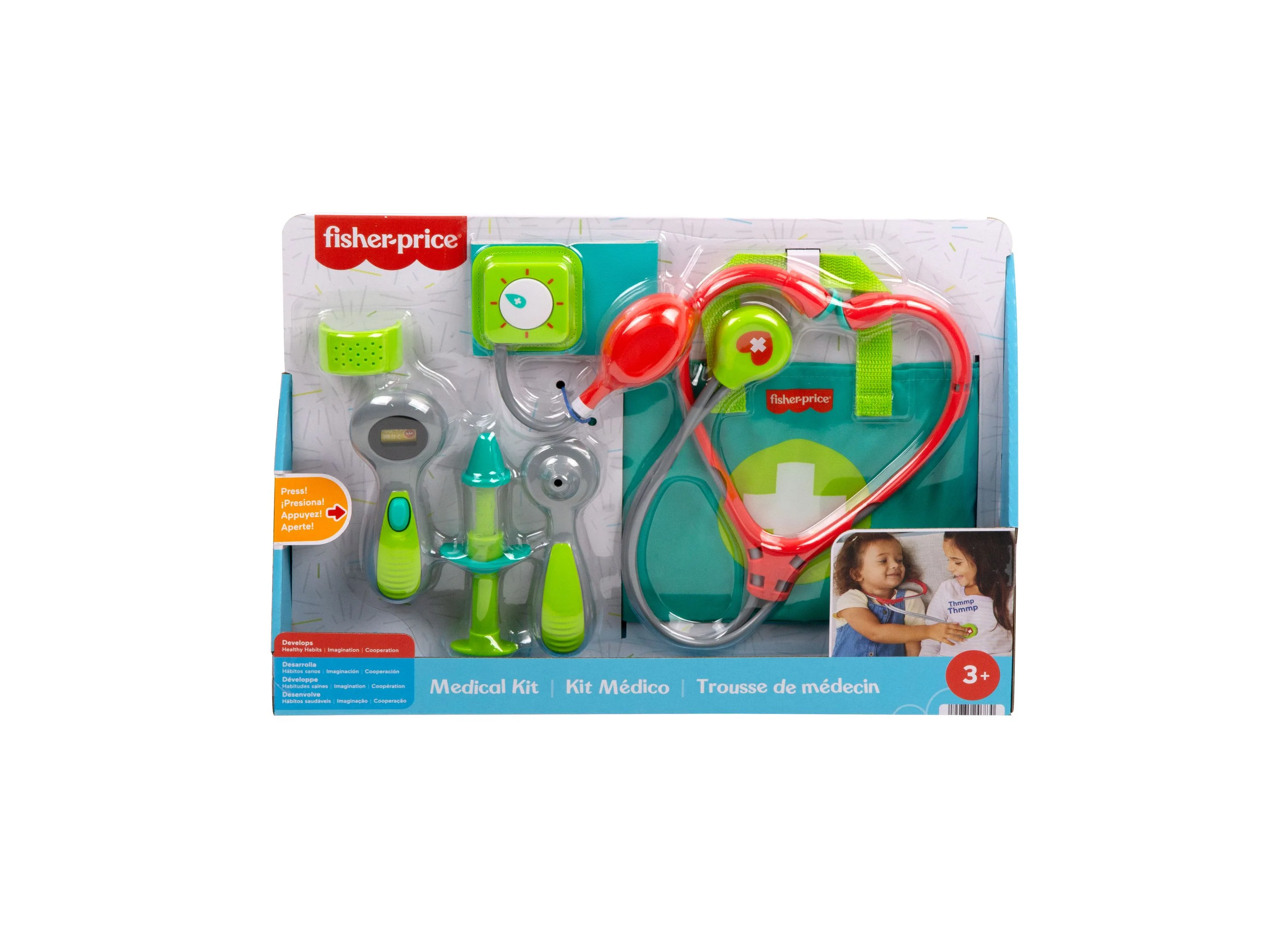 FP 7-Piece Preschool Doctor Role Play Medical Kit - Image 2