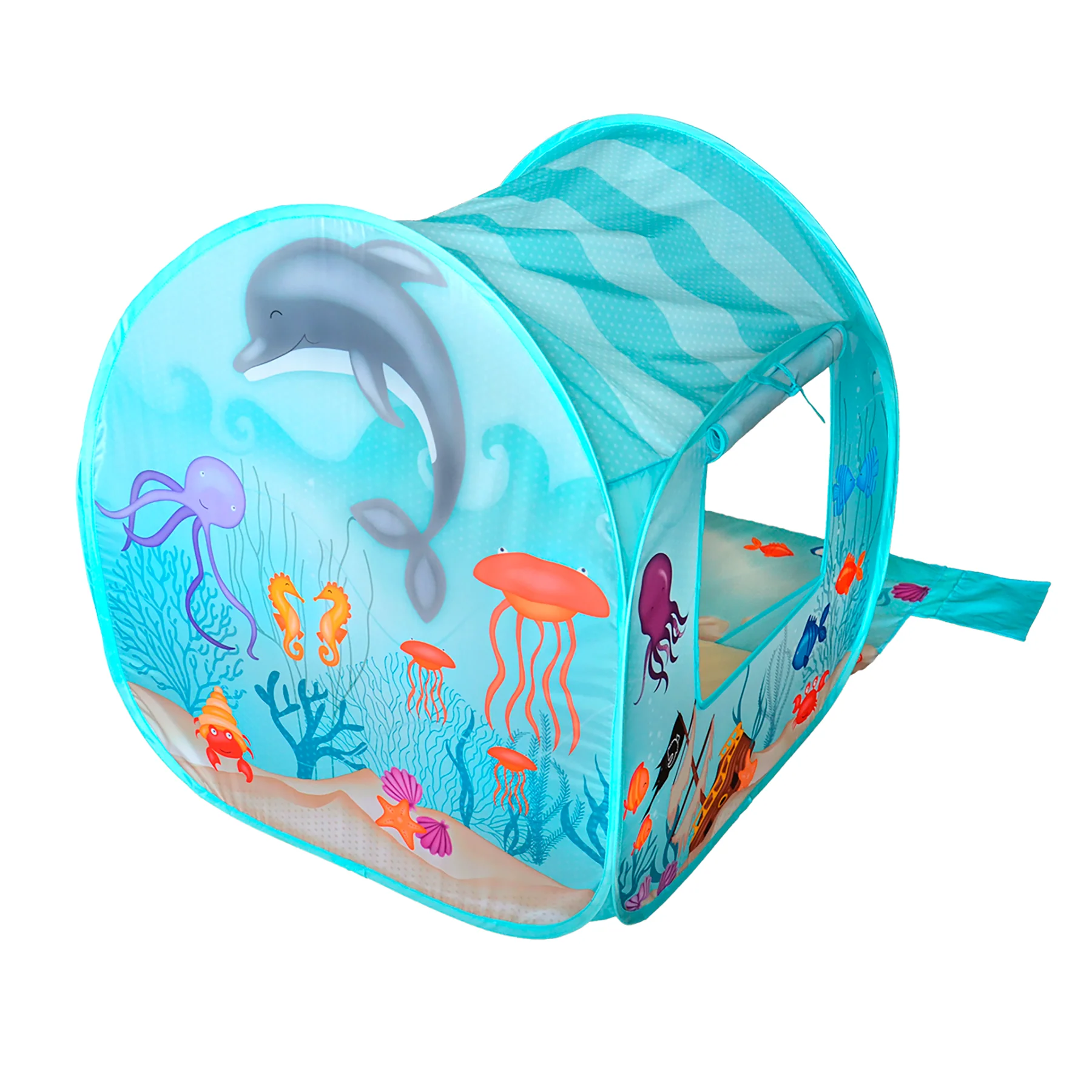 Fun2Give Pop-it-Up Beach Play Tent - Ocean Adventures - Image 2