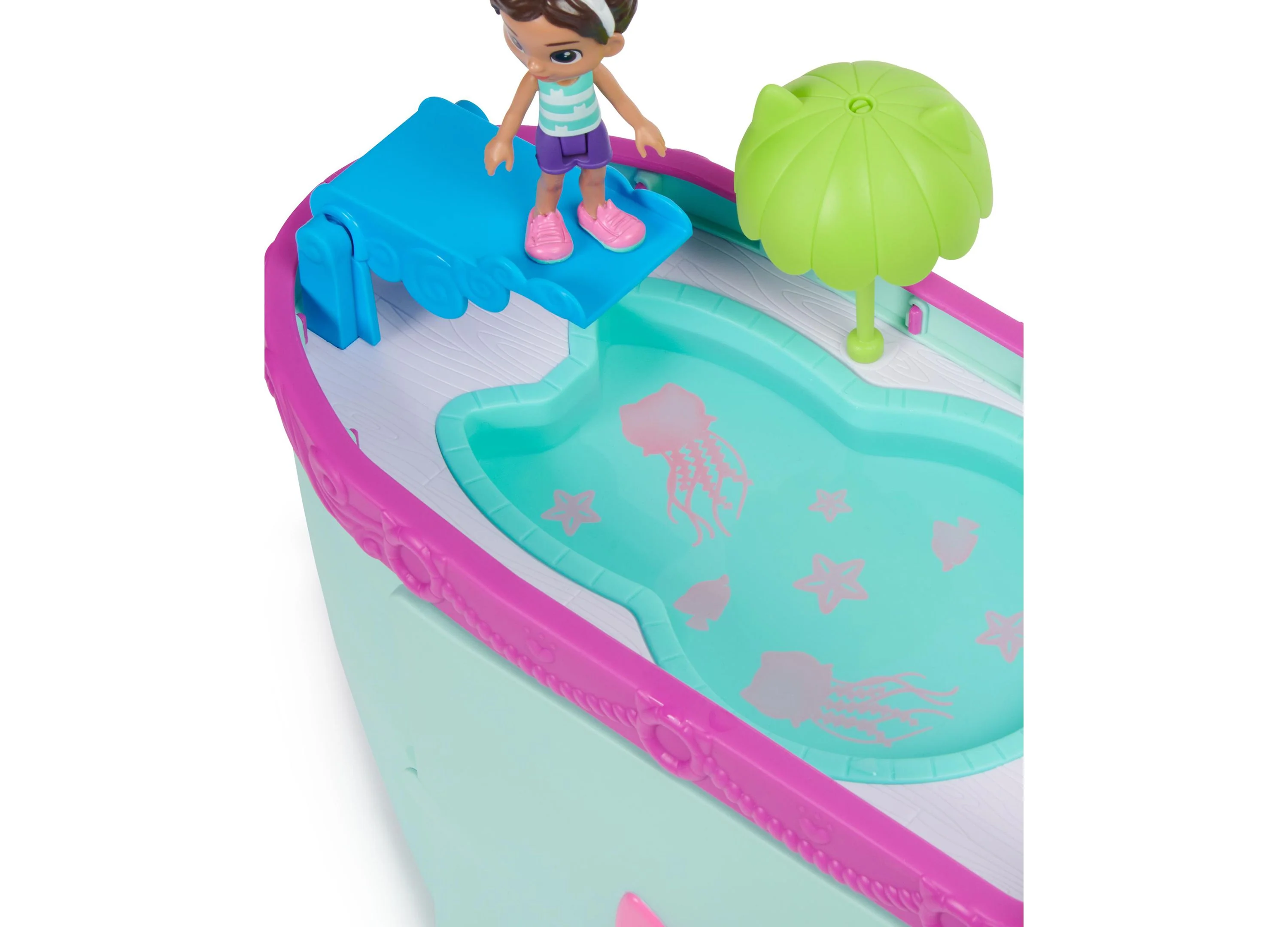 Gabby's Dollhouse Cat Friend Ship Cruise Playset with Figures and Accessories - Image 3