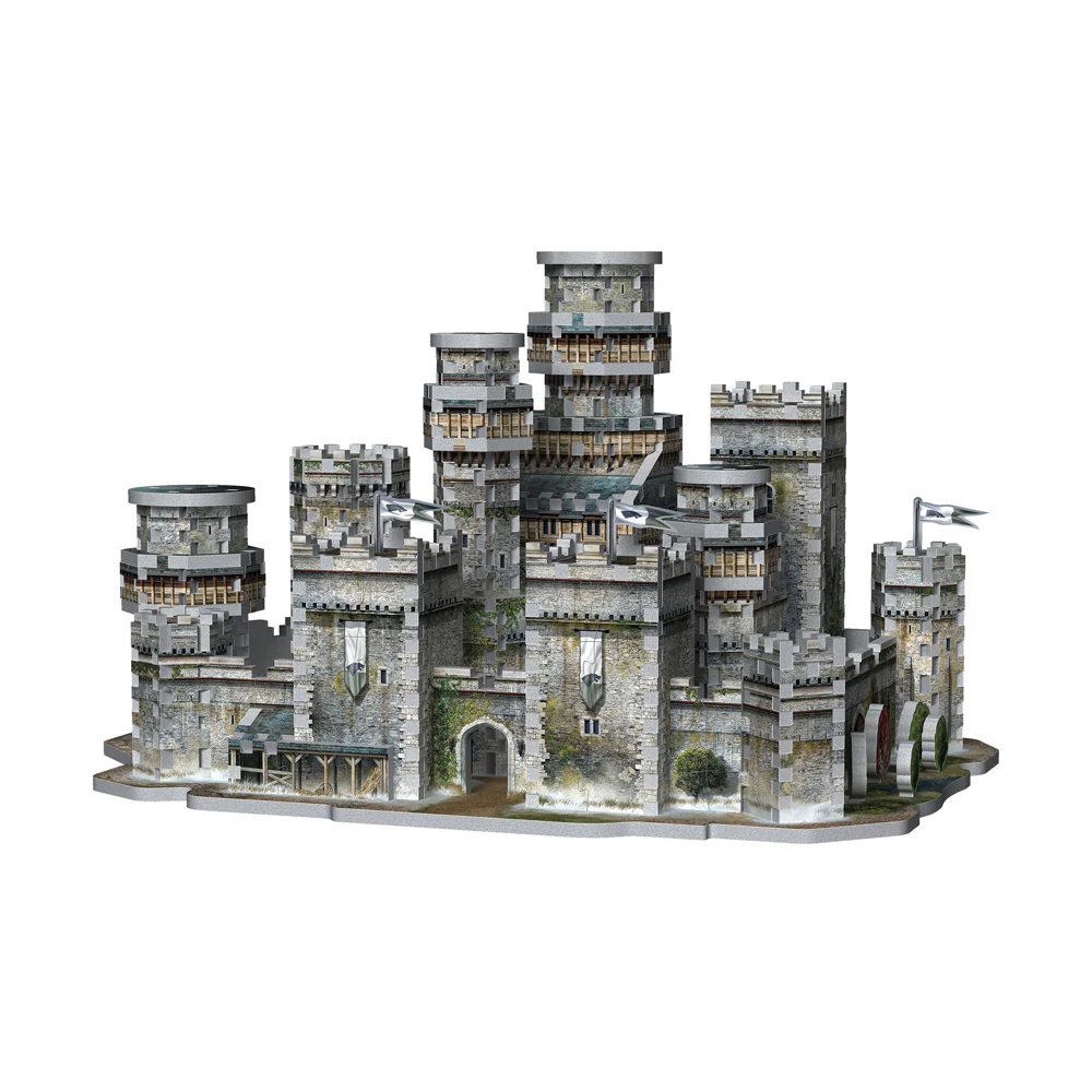 Wrebbit Game of Thrones 3D Puzzle Set - The Red Keep & Winterfell, 1755 Pieces - Image 3