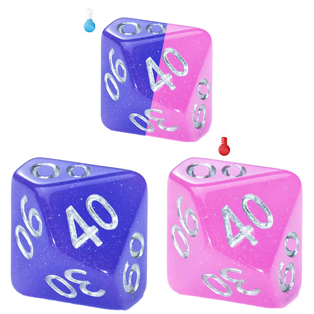 Gate Keeper Games Chromomancy Birthday Surprise - 7pc RPG Dice Set - Image 3