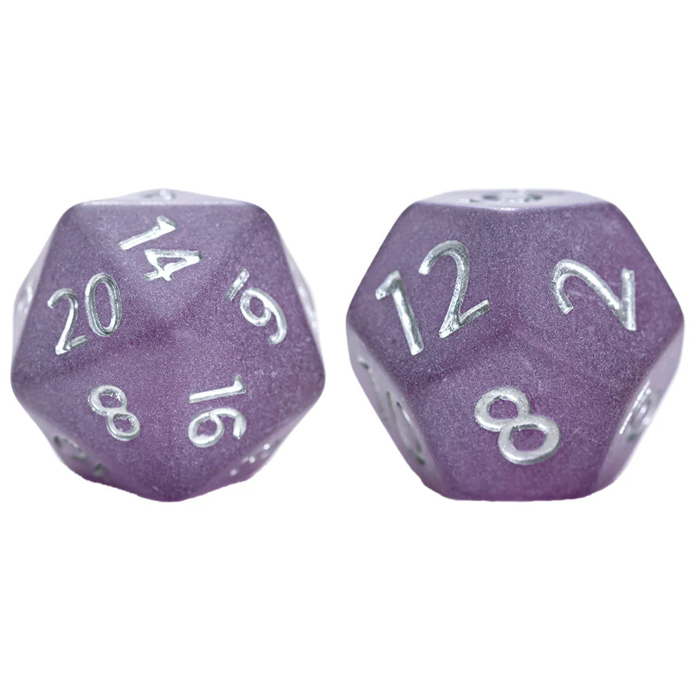 Gate Keeper Games Sea Glass Dice: The Black Pearl - 7pc RPG Set - Image 2