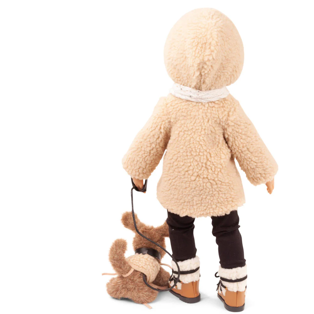 Gotz 19.5" Multi-Jointed Hannah Doll with Puppy Playset - Image 3
