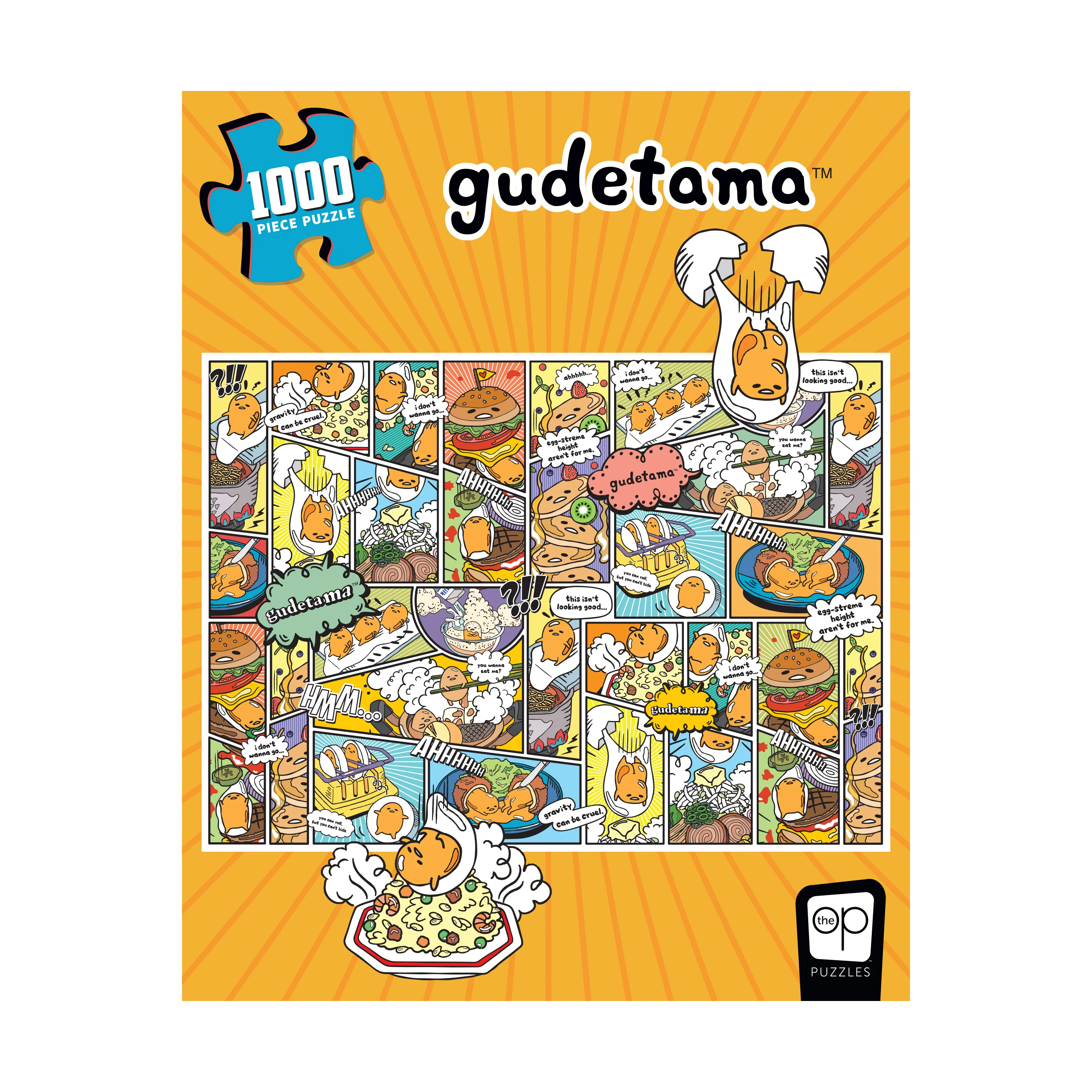 USAopoly Gudetama Amazing Egg-Ventures Jigsaw Puzzle - 1000 pc - Image 3