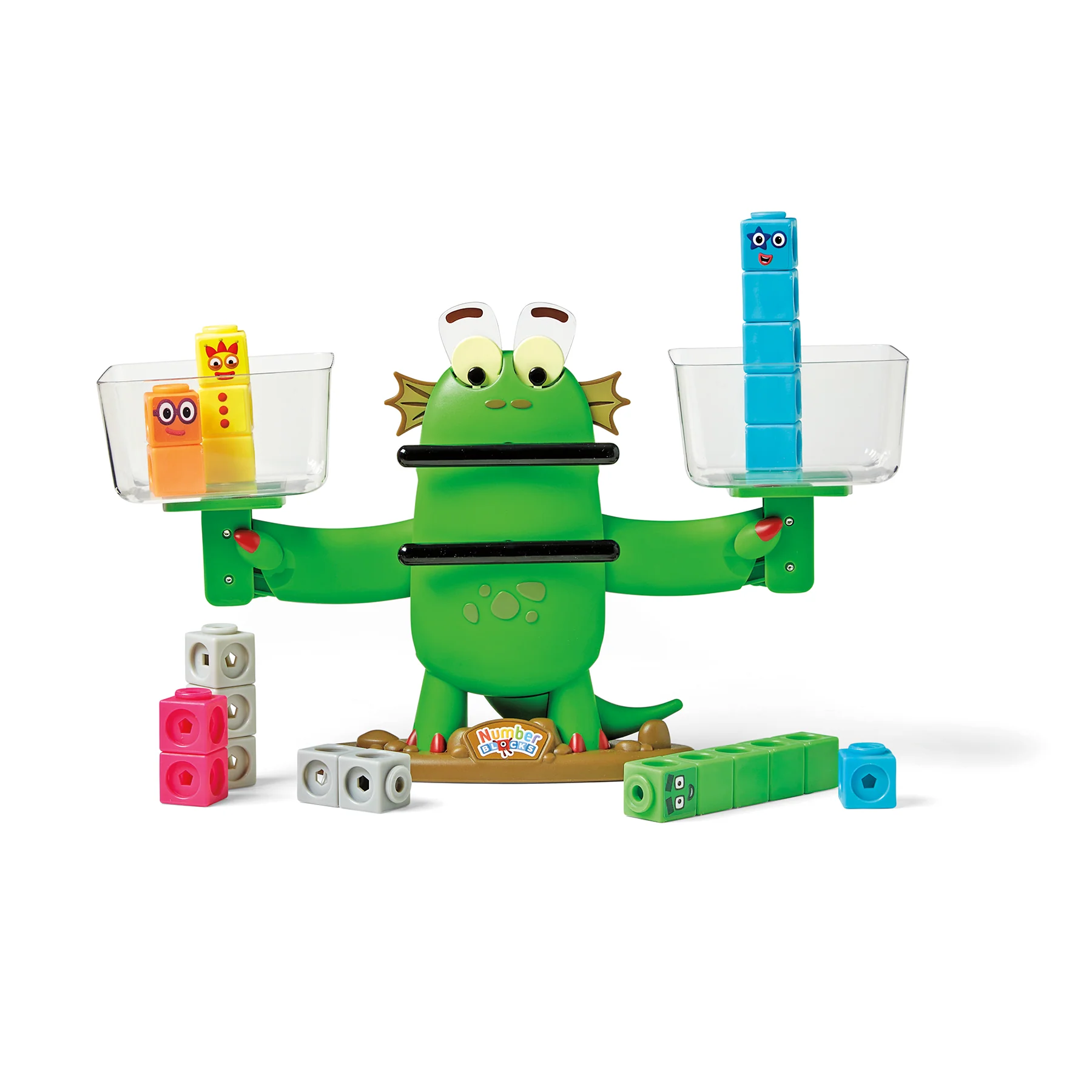 Hand2Mind Numberblocks Blockzilla Balance Activity Set - Educational Math Toy - Image 5