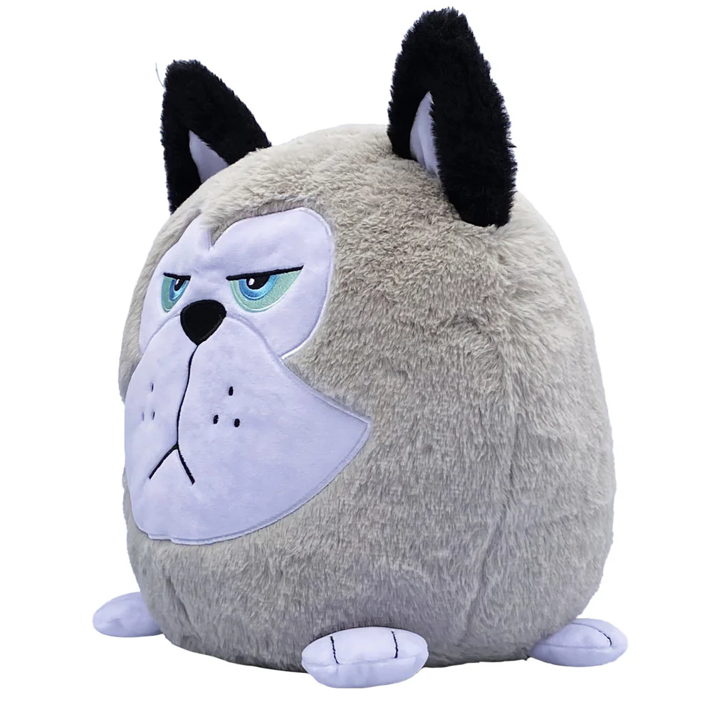 Hangry Petz Cooper Husky 12 inch Sound Plush - Grey & White - Image 2