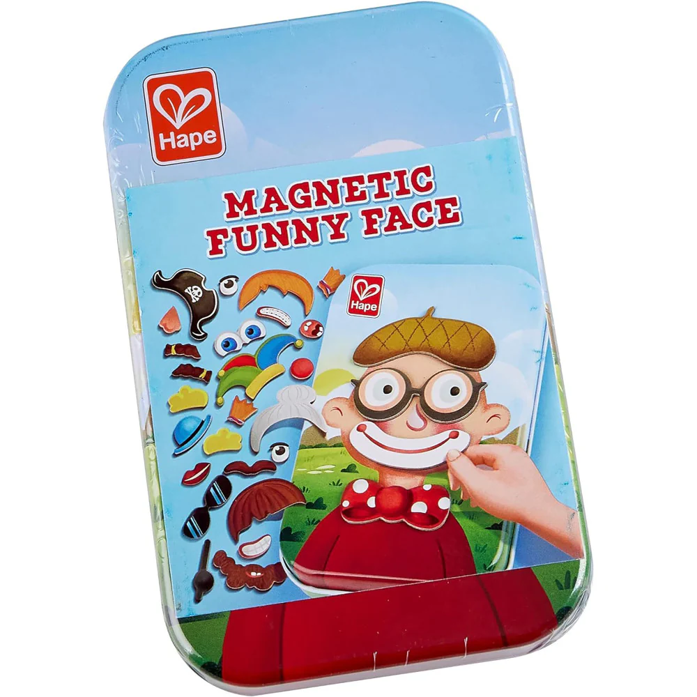 Hape Magnetic Funny Face Game - 29 Creative Mix & Match Features - Image 5
