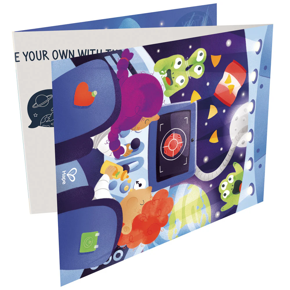 Hape Space Adventure 3-Pack Jigsaw Puzzles – 48 pc Each - Image 4