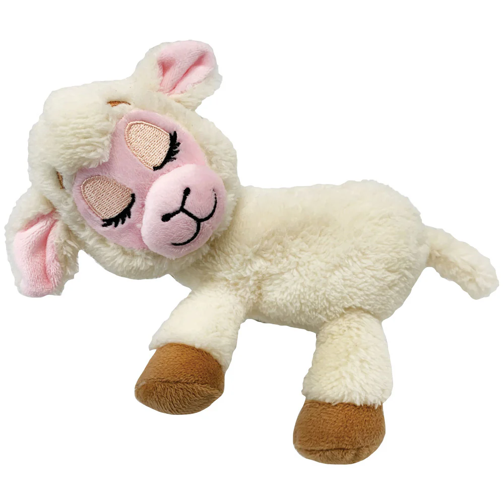 Happy Nappers Lullabrites Light & Sound Plush Lamb - Cream & Pink - Image 4