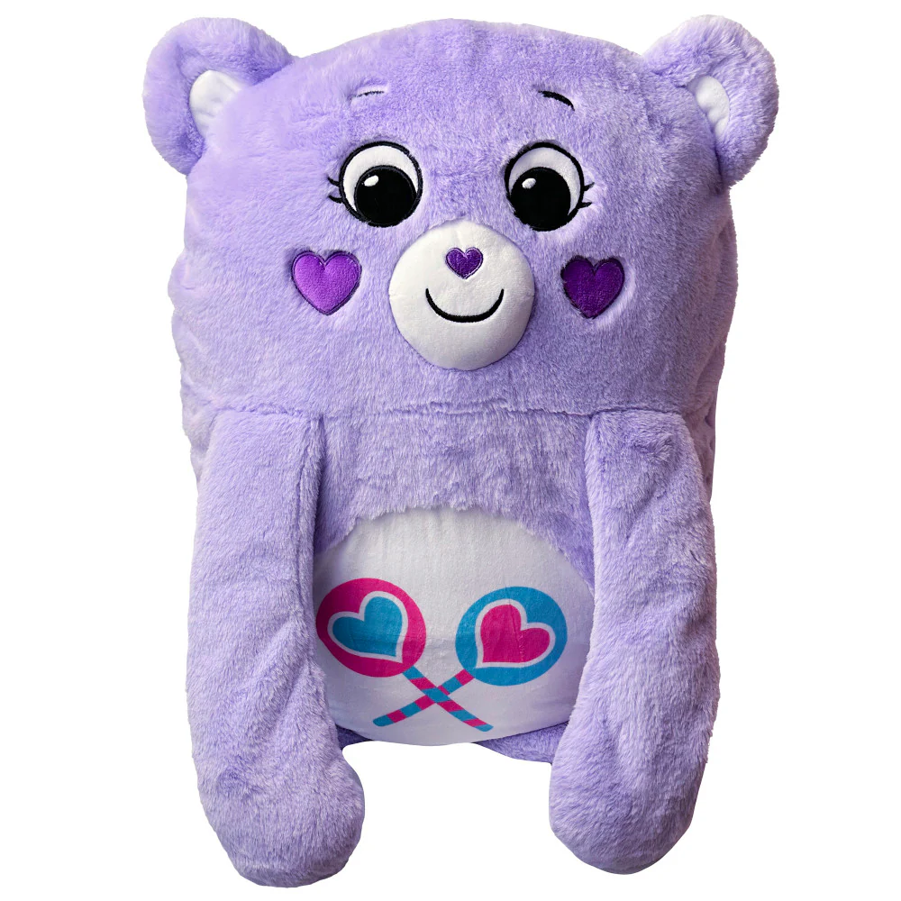 Care Bears Happy Nappers Share Bear Plush Pillow Pocket Pal