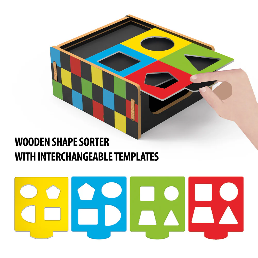 Headu Sensory Lab Montessori - Educational Shape Sorter - Image 5