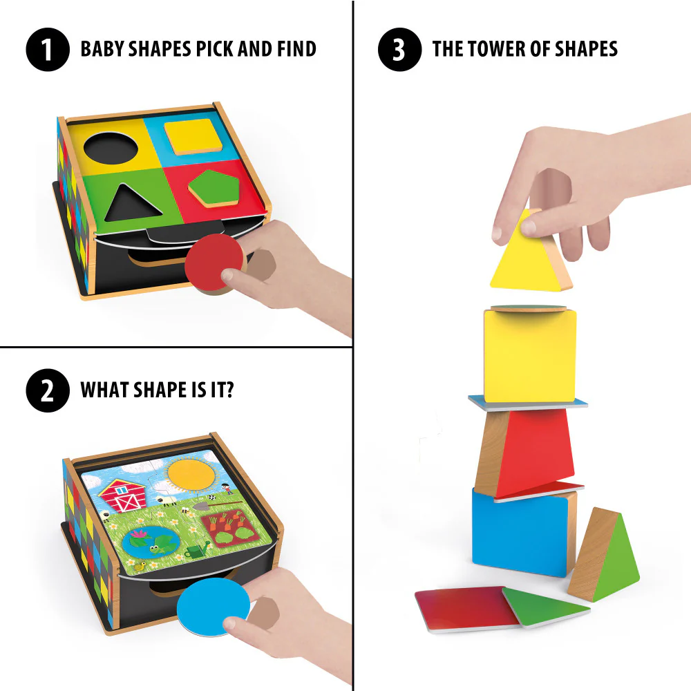 Headu Sensory Lab Montessori - Educational Shape Sorter - Image 7