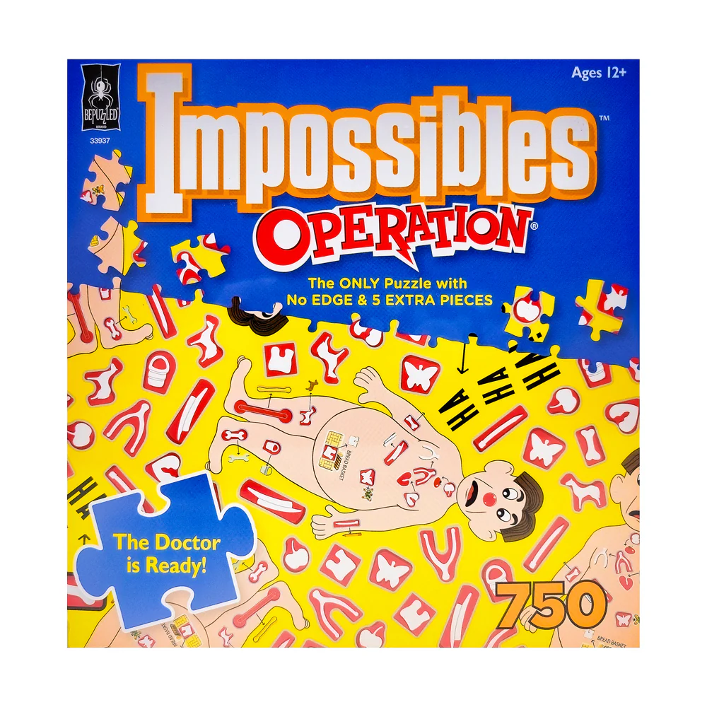 BePuzzled Hasbro Operation Jigsaw Puzzle - 750 pc - Image 2
