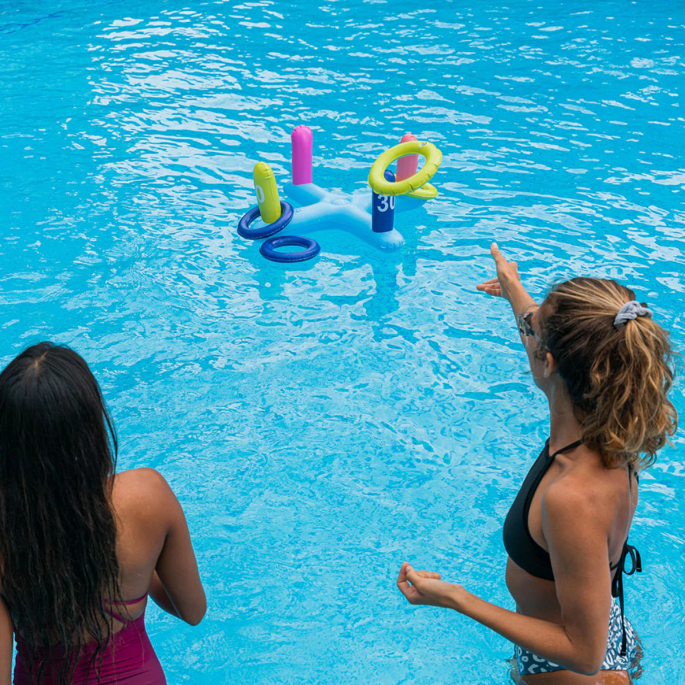 PoolCandy Splashy Inflatable Ring Toss Game for Pool and Backyard Fun - Image 2