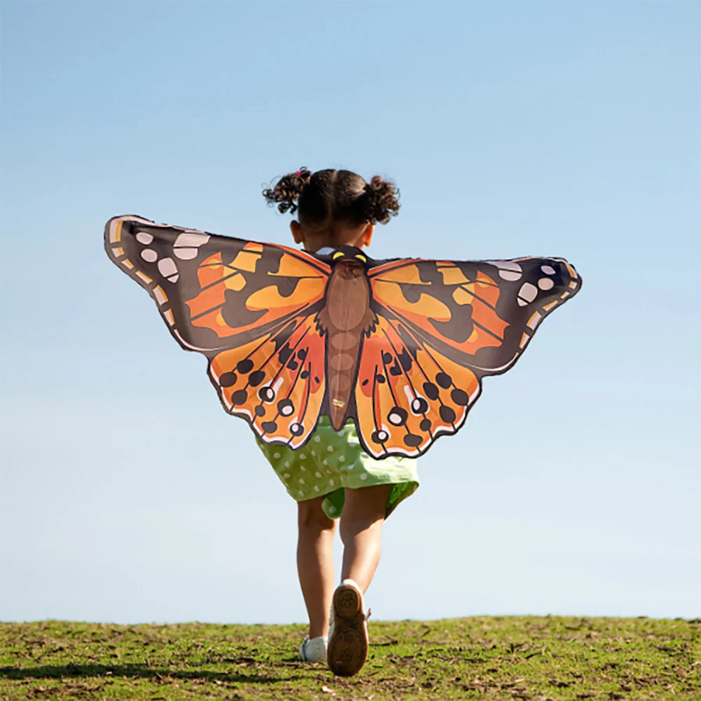 Insect Lore Painted Lady Butterfly Wings for Dress-Up - Image 6