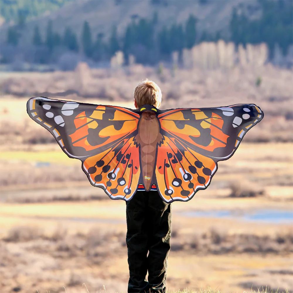 Insect Lore Painted Lady Butterfly Wings for Dress-Up - Image 8