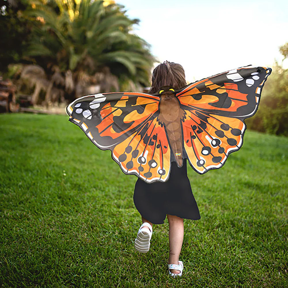 Insect Lore Painted Lady Butterfly Wings for Dress-Up - Image 9
