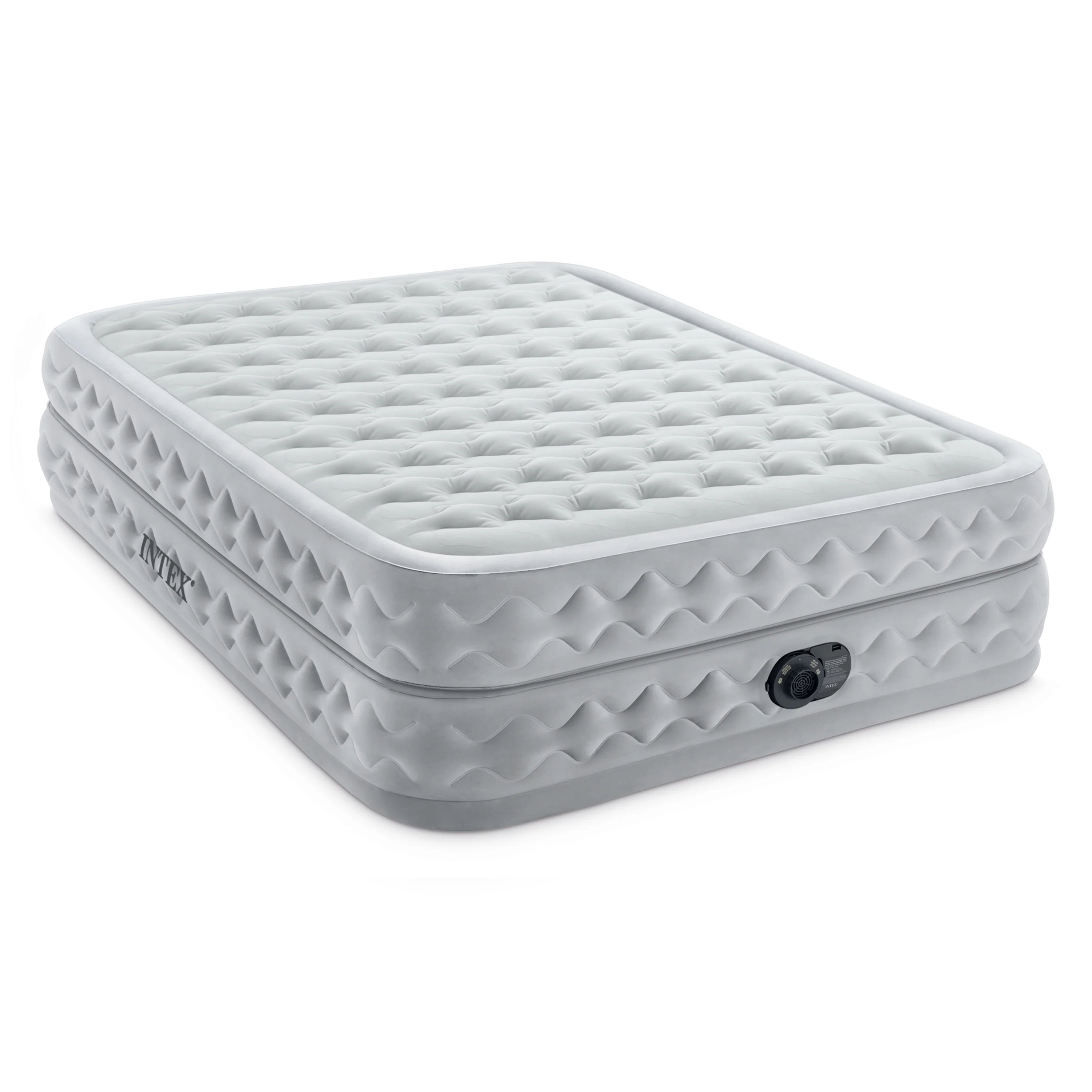 Intex Supreme Queen Airbed with Built-in Electric Pump & Fiber-Tech Technology - Image 5