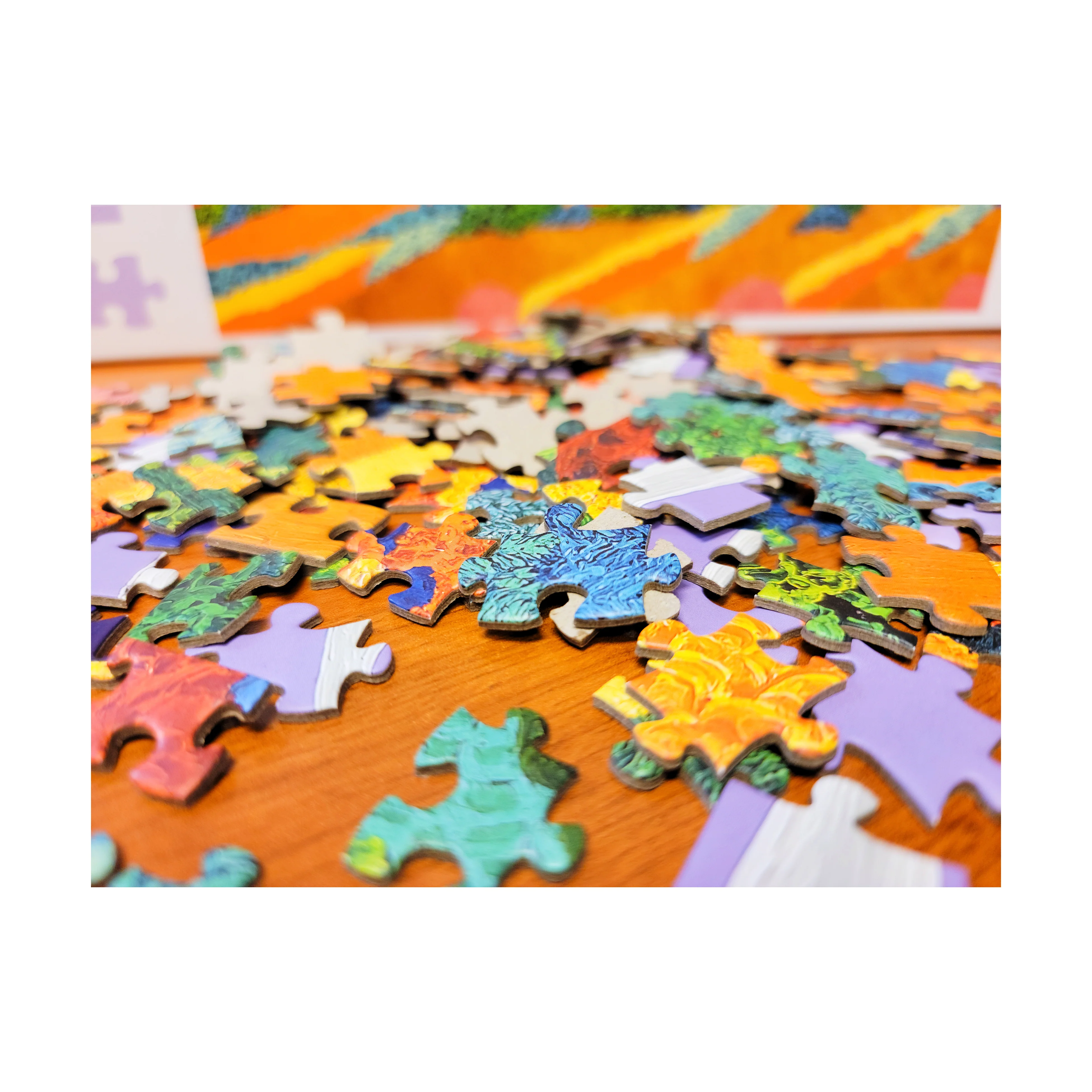 Pomegranate Jack Stuppin Catskill Moon Art Puzzle - 1000 pc - Image 5