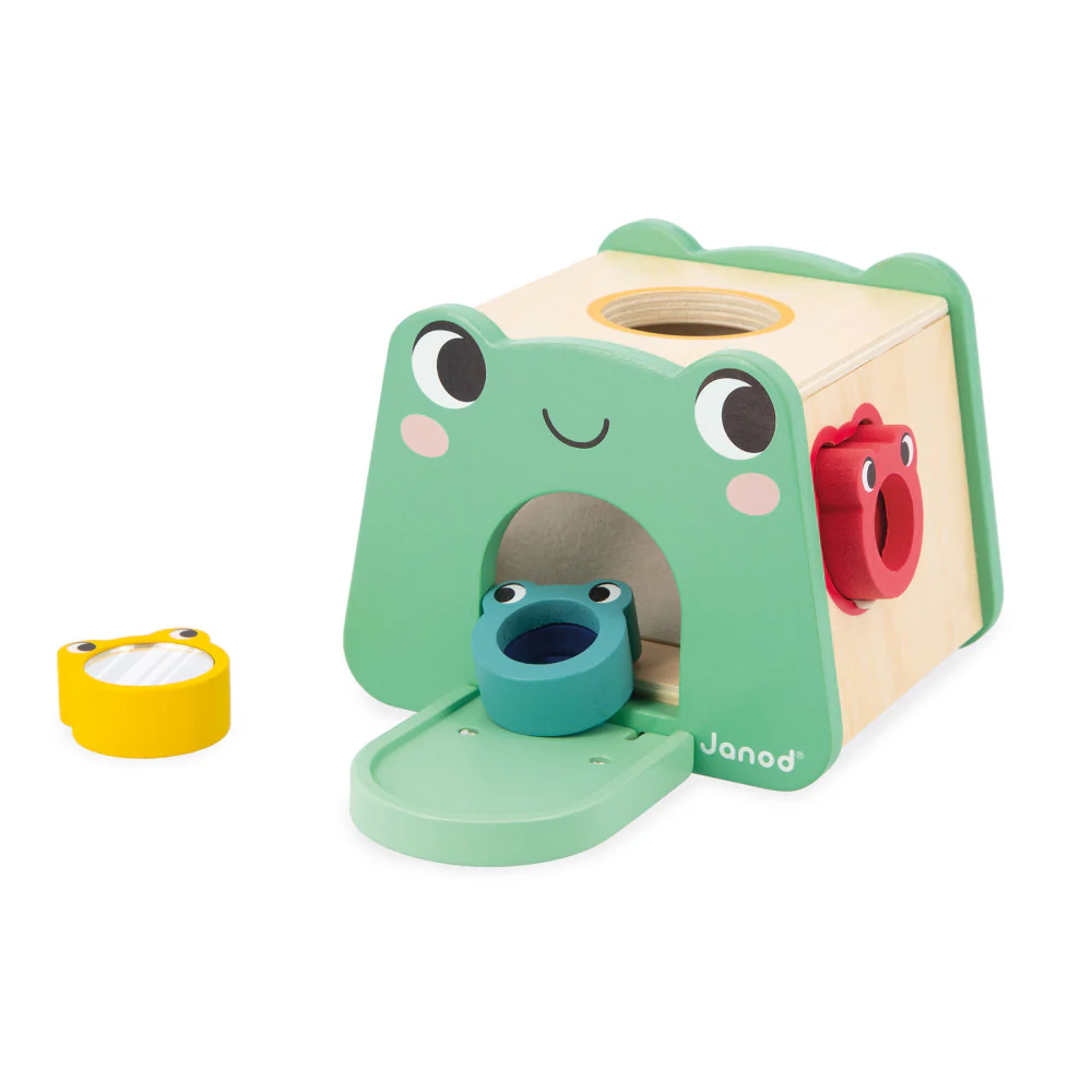 Janod Sensory Exploration Toy Box - 4 Toys for 12 Months & Up - Image 9