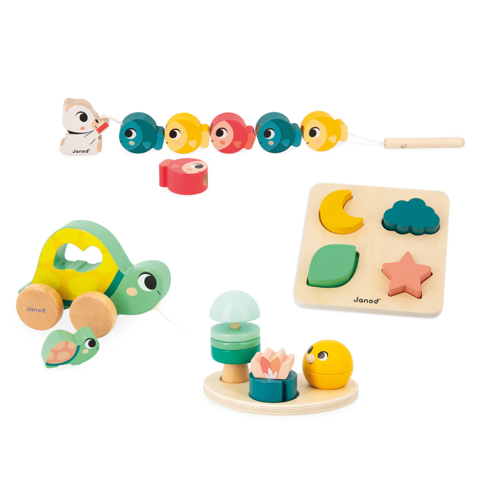 Janod Musical Wonder Toy Box - Assorted Activities for Toddlers - Image 6
