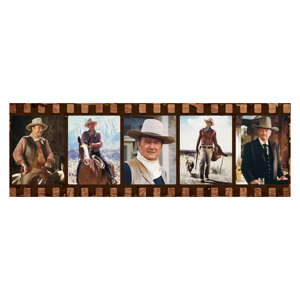 MasterPieces John Wayne Forever In Film Panoramic Jigsaw Puzzle - 1000 Piece - Image 2