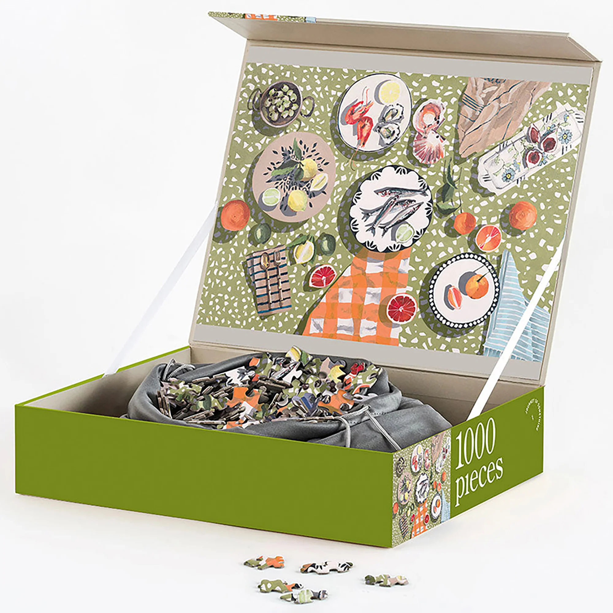 Journey Of Something Table By The Sea 1000-Piece Jigsaw Puzzle - Image 2