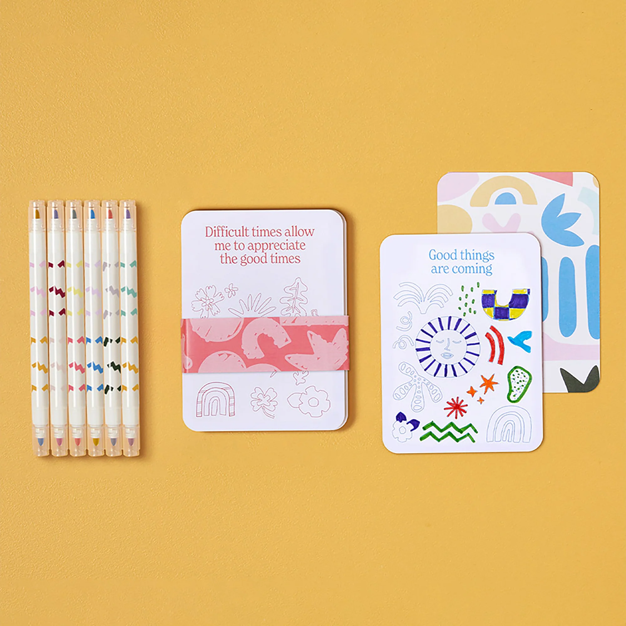 Journey Of Something Color Your Own Affirmation Cards 50-Piece Set - Image 3