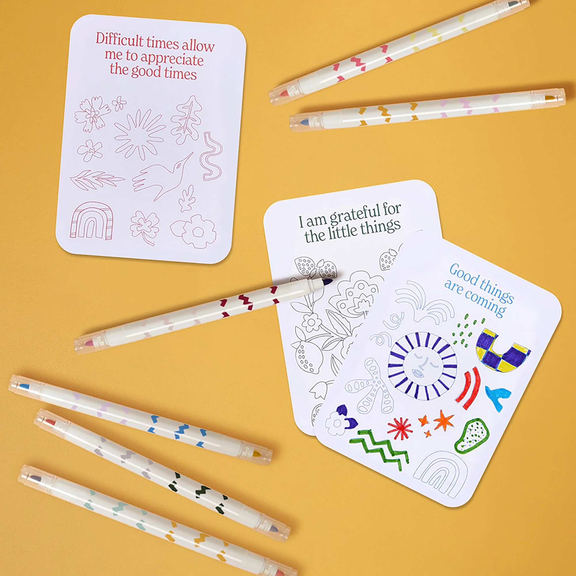 Journey Of Something Color Your Own Affirmation Cards 50-Piece Set - Image 4
