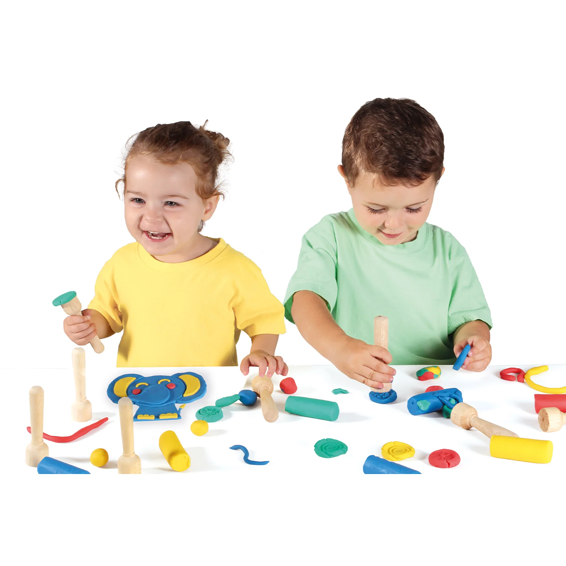 JOVI Baby School Multi-Color Plastilina Modeling Clay Set - 60 Bars - Image 8
