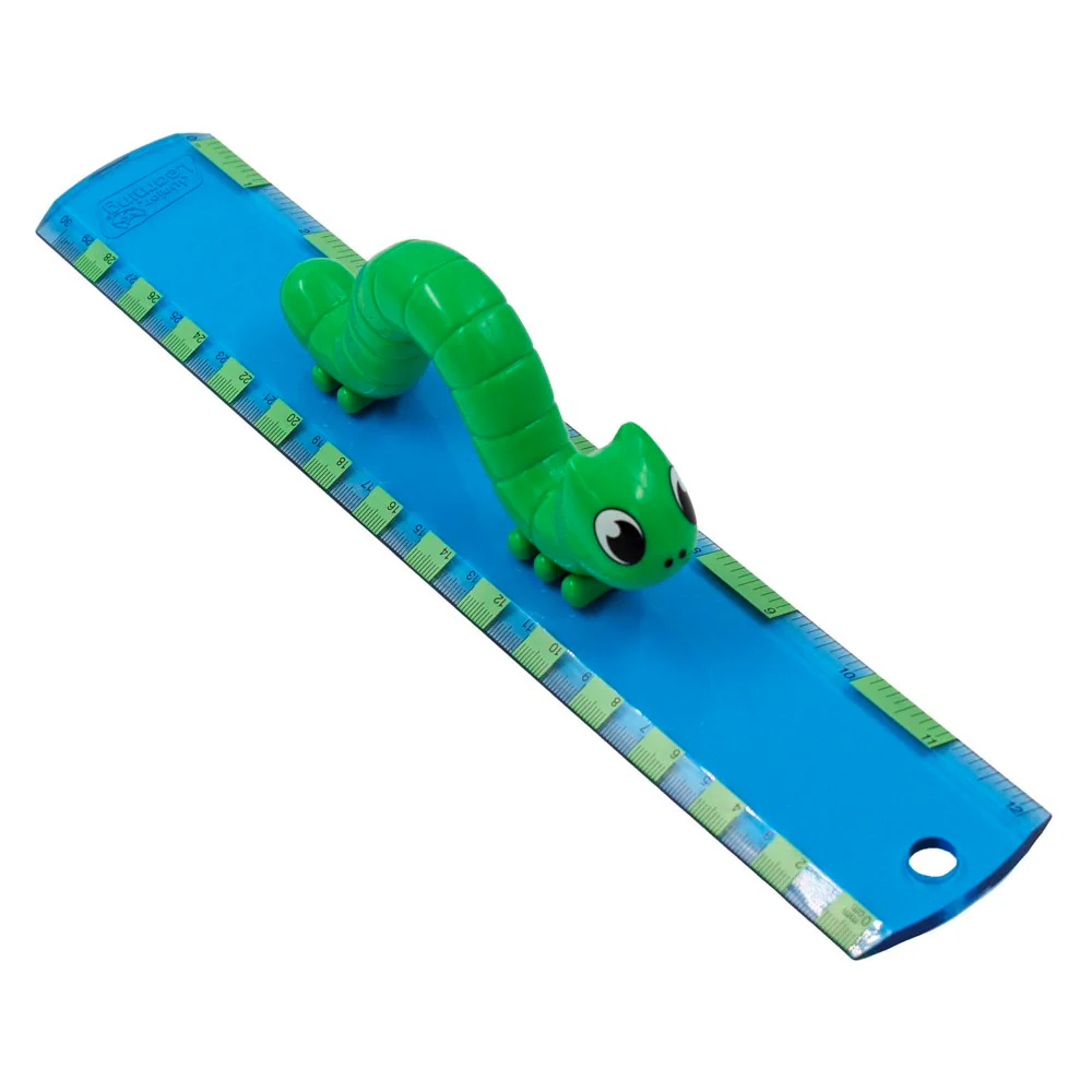 Junior Learning Inch By Inch Ruler - Dual Measurement Learning Tool - Image 2