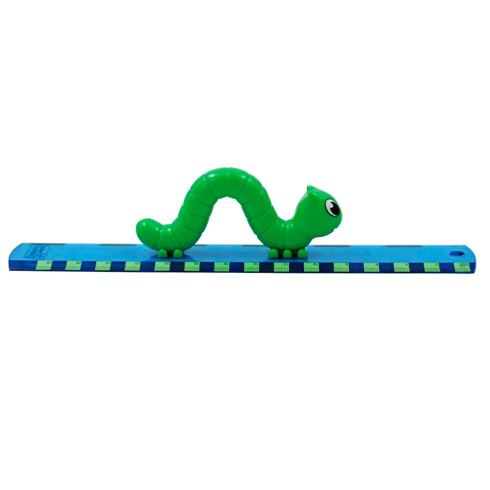 Junior Learning Inch By Inch Ruler - Dual Measurement Learning Tool - Image 3