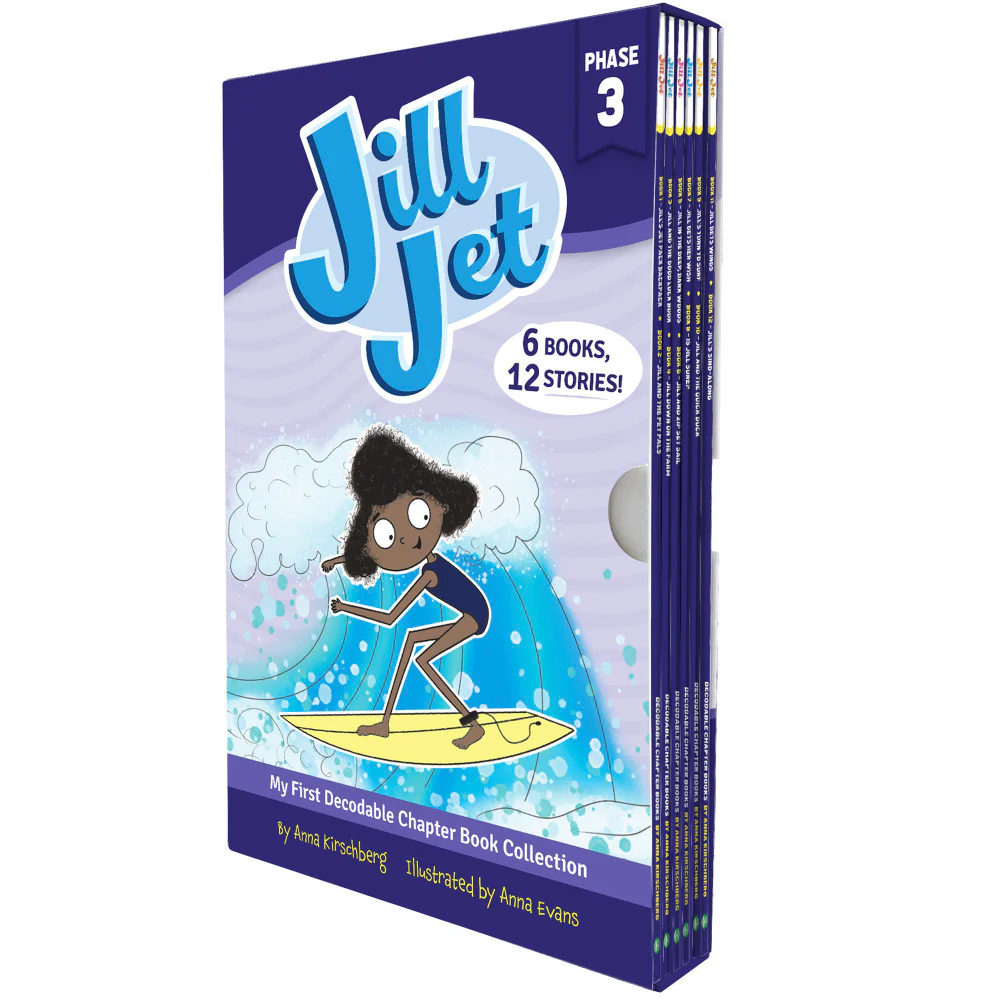 Junior Learning Jill Jet - Decodable Reader Chapter Books - Boxed Set - Image 2