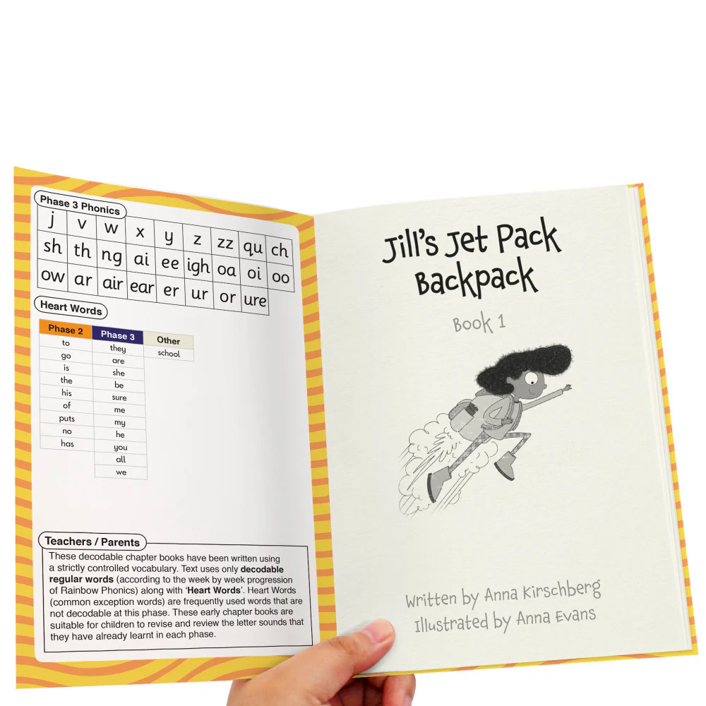 Junior Learning Jill Jet - Decodable Reader Chapter Books - Boxed Set - Image 3
