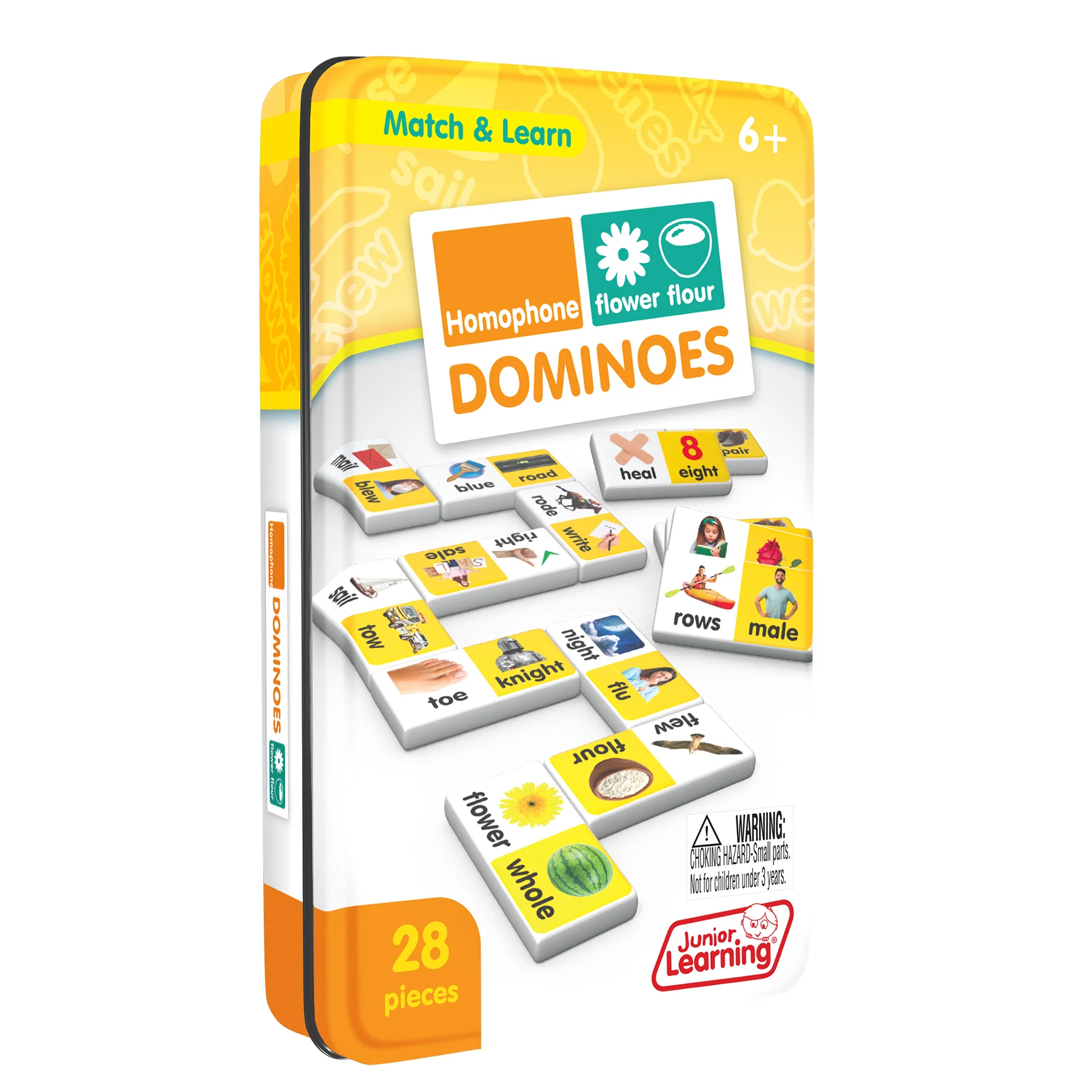 Junior Learning Homophone Match & Learn Dominoes - Dual Pack - Image 2