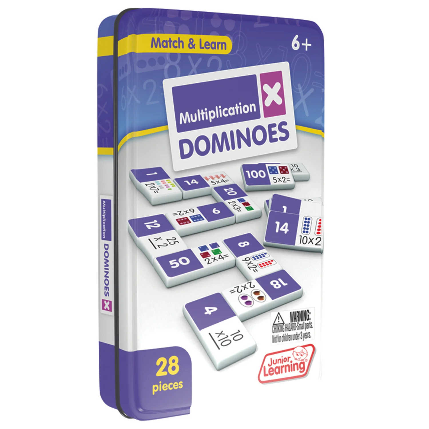 Junior Learning Multiplication Dominoes - Educational Game Set - Image 2