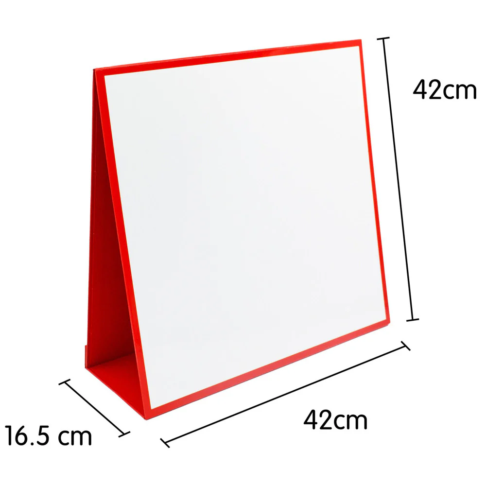 Junior Learning Double-Sided Tabletop Pocket Chart - Red & White - Image 7